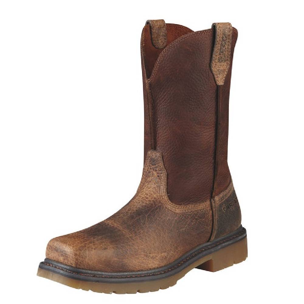 Men's Ariat Rambler Work Pull-On Earth Steel Safety Toe