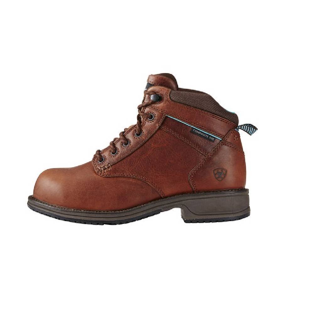 Women's Ariat Casual Work Mid Lace SD Nutty Brown Composite