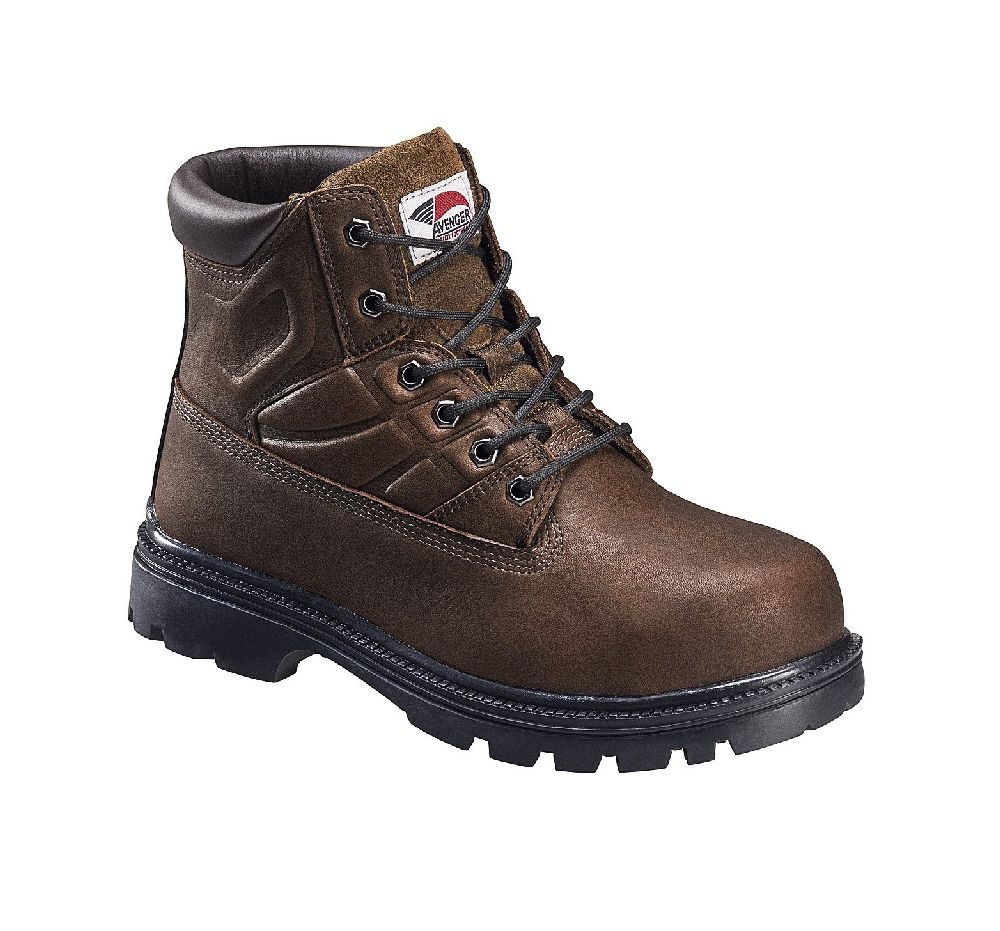 Men's Avenger Brown Met Guard Steel-Toe