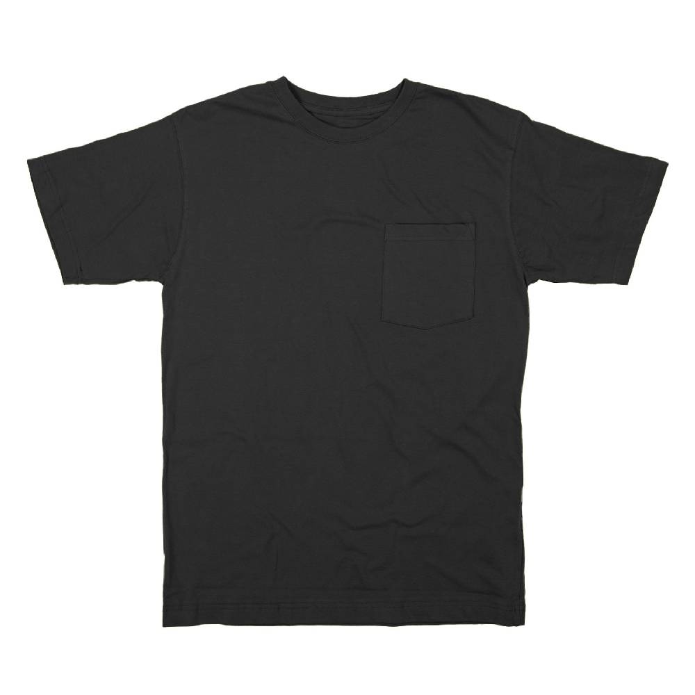 Men's Berne Heavyweight Short Sleeve Pocket Tee Black