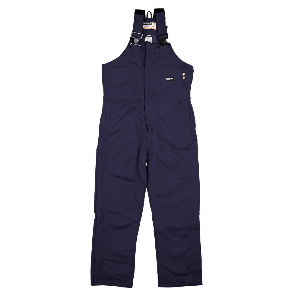 Men's Berne HRC3 FR Deluxe Bib Overall Navy