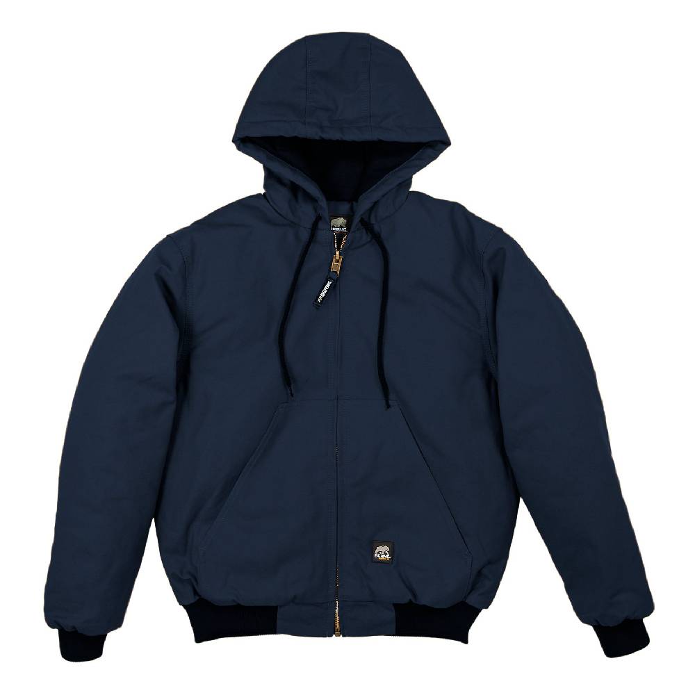 Men's Berne Original Hooded Jackets Navy