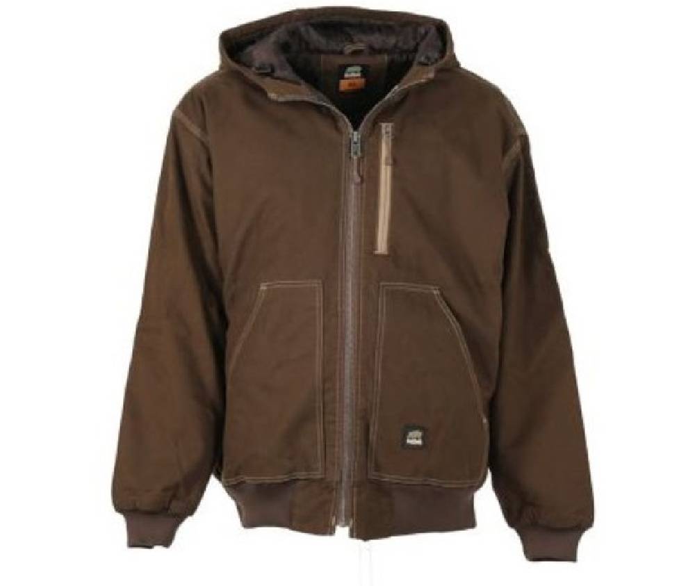 Men's Berne Modern Hooded Jacket Bark