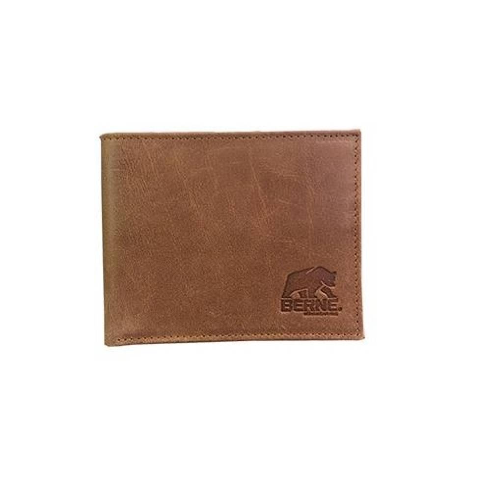 Men's Berne Passcase Wallet Tan