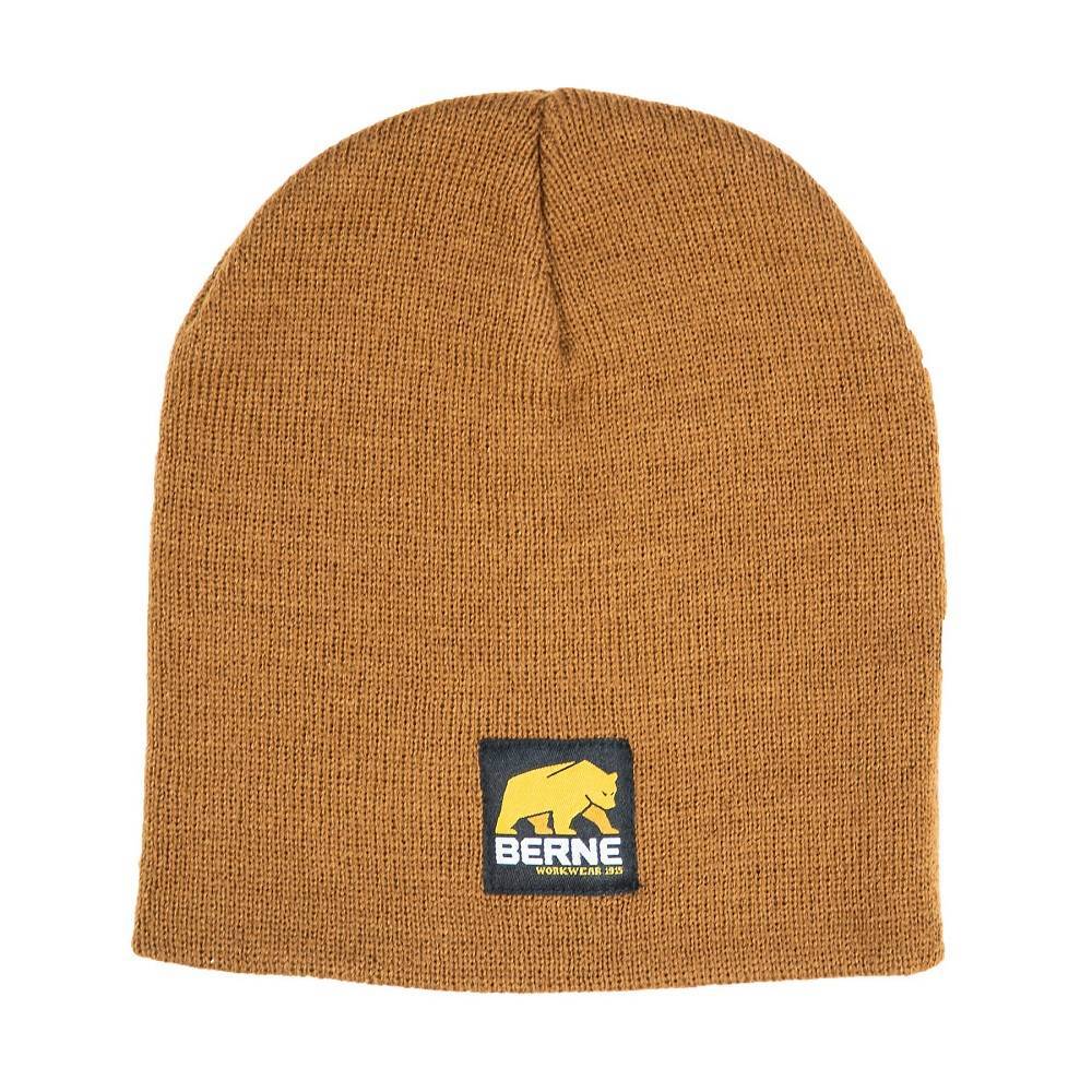 Men's Berne Knit Cuff Cap Brown