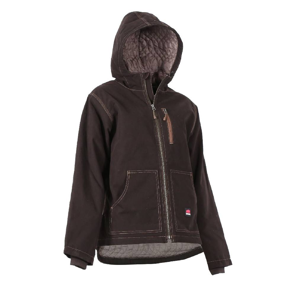 Women's Berne Ladies Modern Jackets Dark Brown