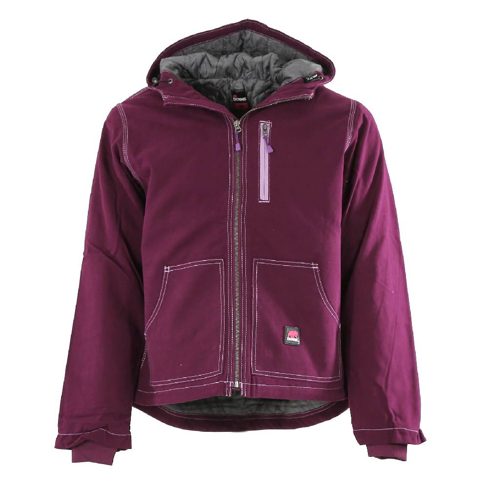 Women's Berne Ladies Modern Jacket Plum