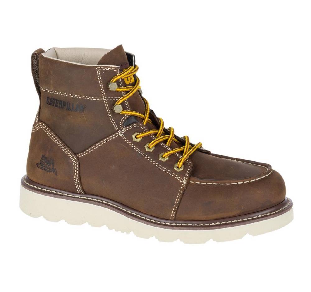 Men's Cat Tradesman Chocolate Brown