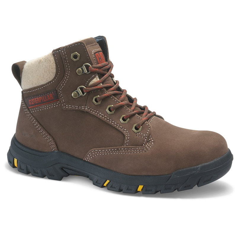 Women's Cat Tess Steel-Toe Chocolate