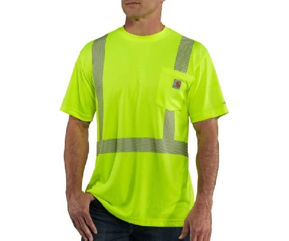 Men's Carhartt Force High-Visibility Short-Sleeve Class 2 T-Shirt