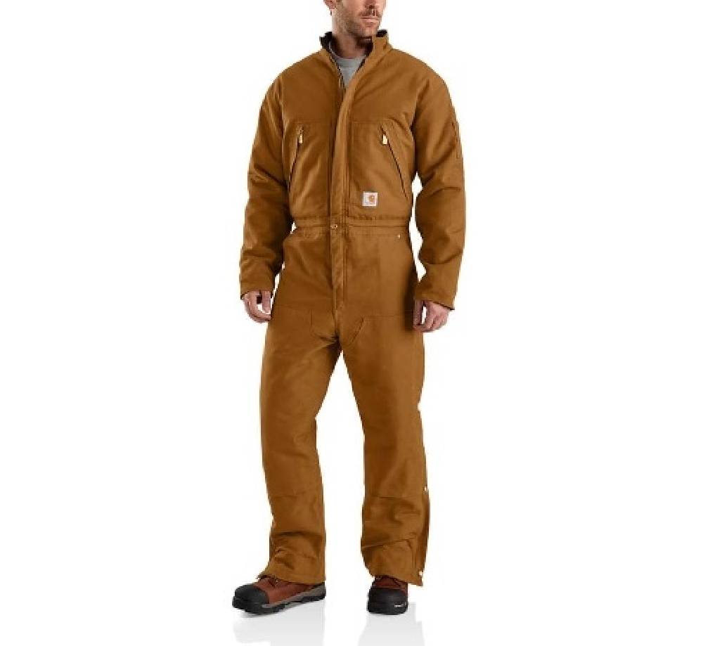 Men's Carhartt X01 Quilt Lined Duck Overalls