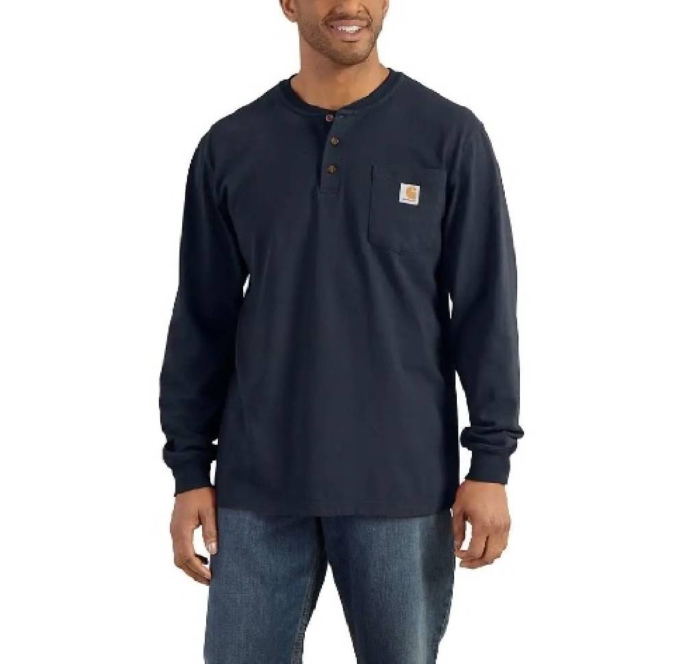 Men's Carhartt Workwear Pocket Long-Sleeve Henley