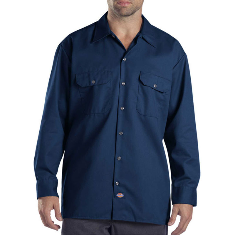 Men's Dickies Long-Sleeve Work Shirt