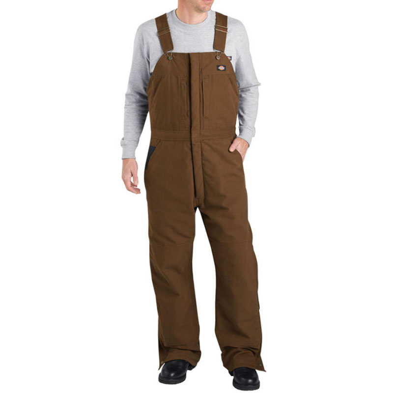 Men's Dickies Premium Sanded Duck Insulated Bib