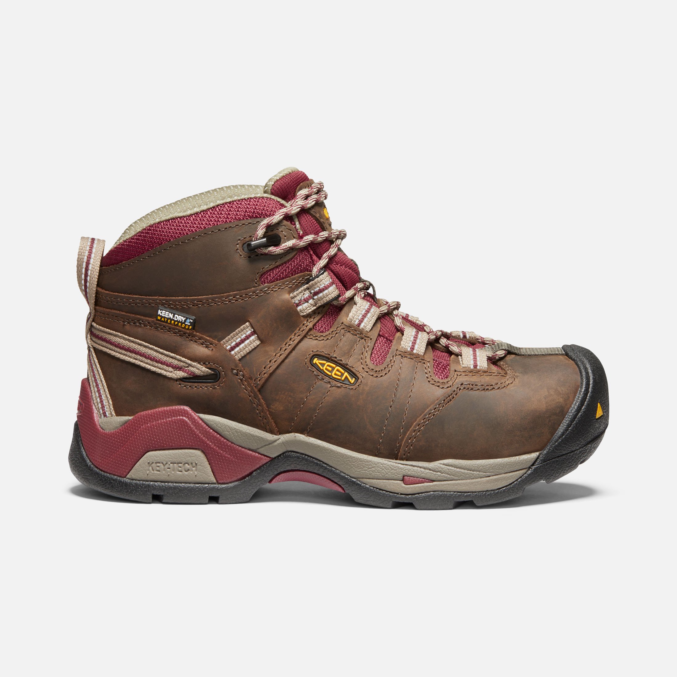 Women's Keen Utility Detroit Mid Waterproof Steel