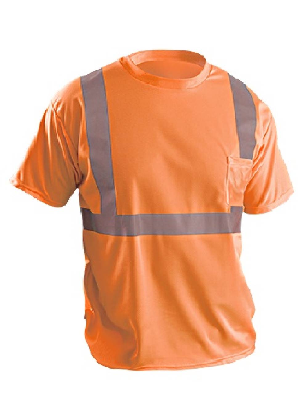 Men Occunomix Class 2 High Visibility Wicking Birdseye Mesh Safety T-Shirt