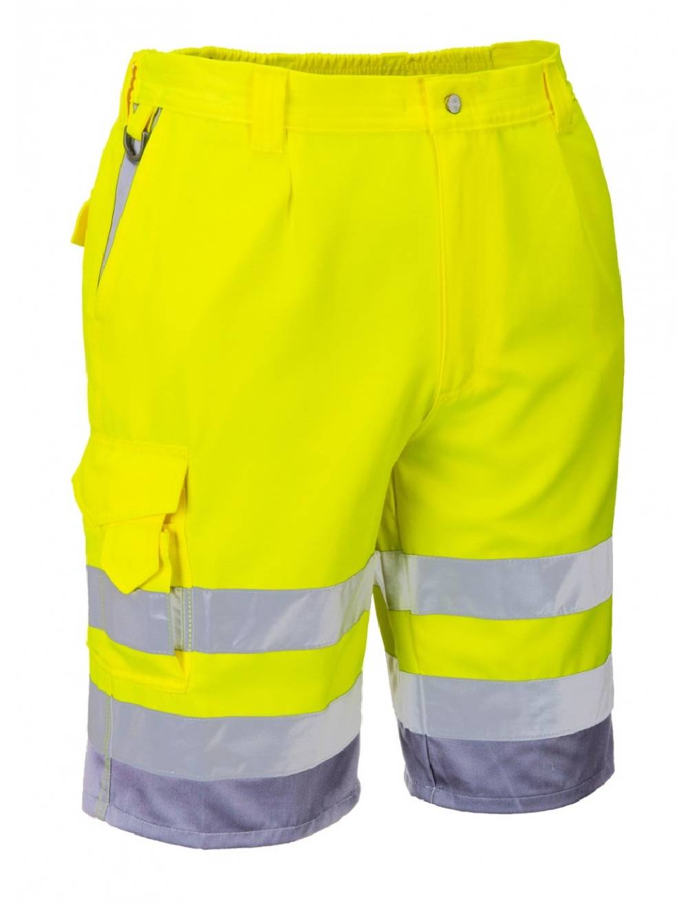 Men's Portwest Hi-Vis Polycotton Shorts