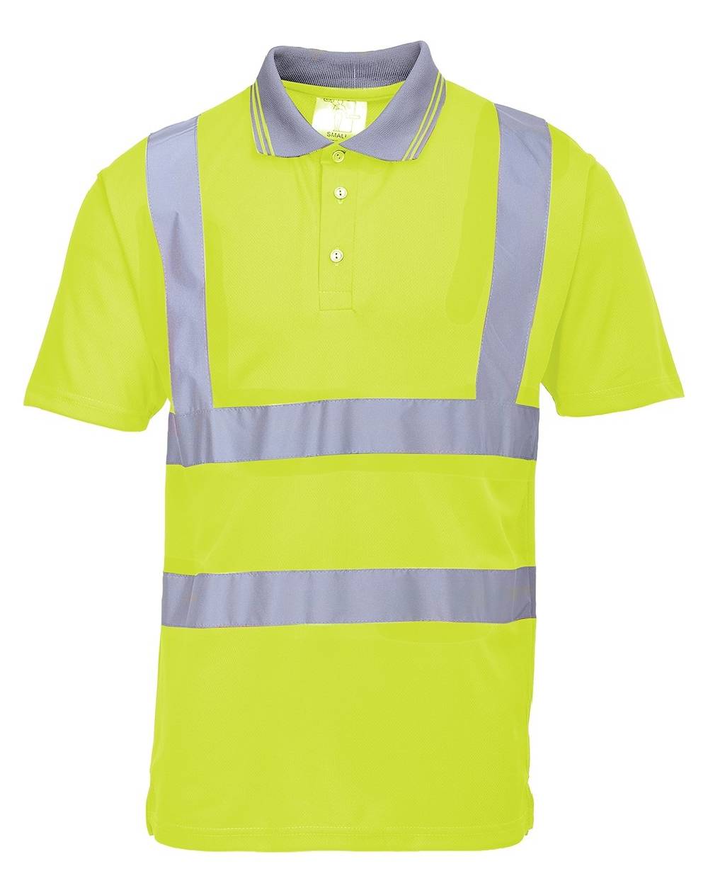 Men's Portwest Hi-Vis Short Sleeve Polo