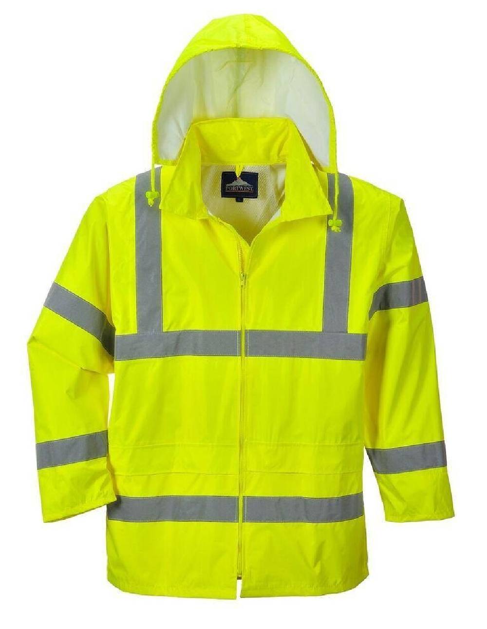 Men's Portwest Hi-Vis Rain Jackets