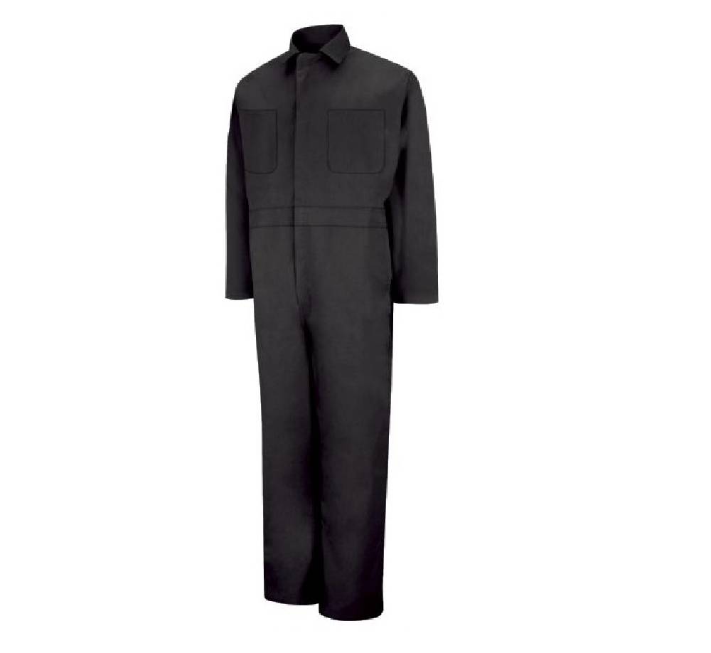 Men's Red Kap Twill Action-Back Coveralls With Chest Pockets