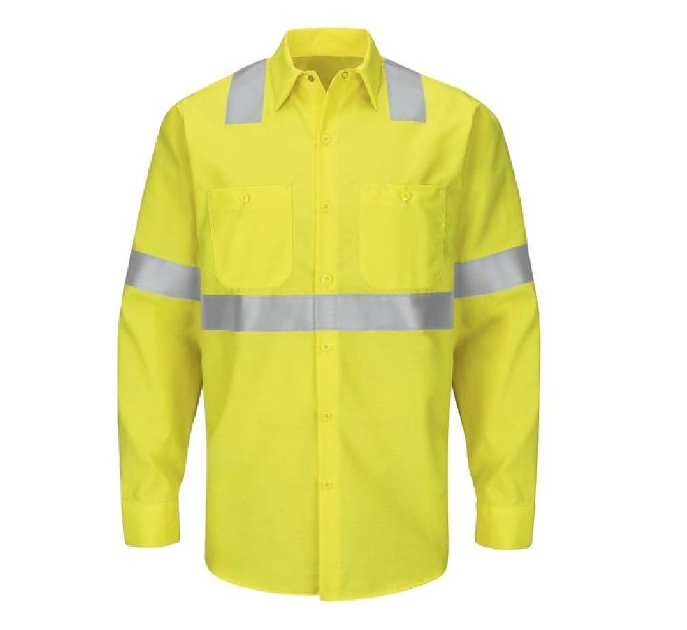 Men's Red Kap Type R Class 2 Ripstop & Polyester Hi-Vis