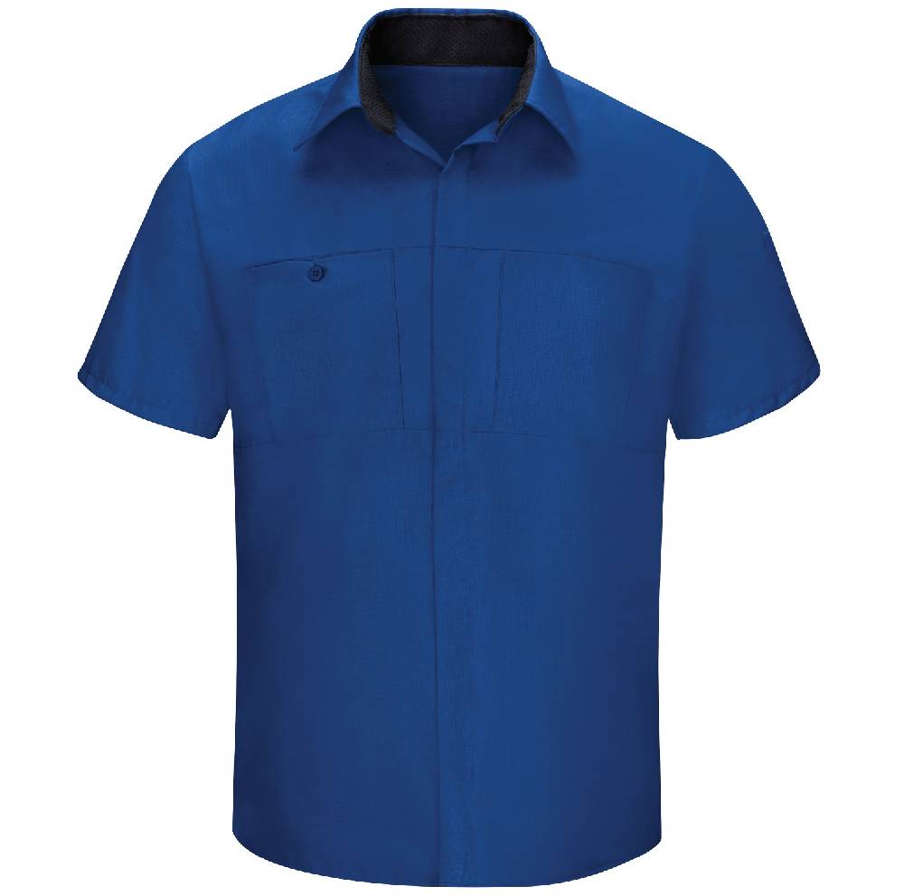 Men's Red Kap Performance Plus Shop Shirt Oil Blok