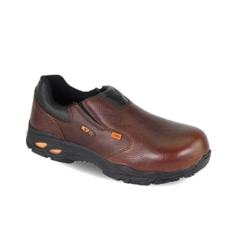 Men's Thorogood I-Met Brown Slip-On Metatarsal Guard