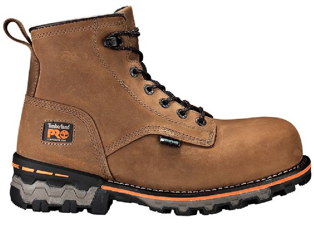 Men's Timberland Pro Boondock 6" Composite Safety Toe Brown