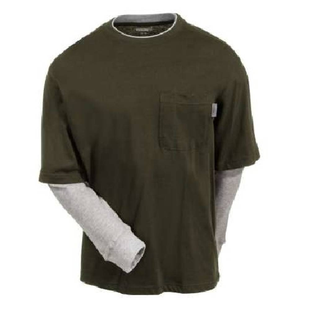 Men's Wolverine Short-Sleeve Traihead Vented Back Shirt